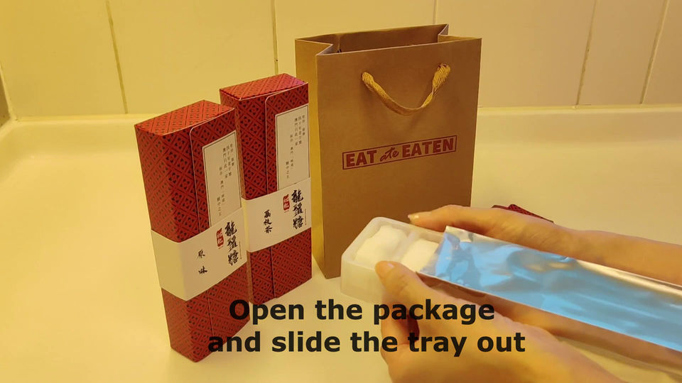 How to Eat Dragon's Beard Candy from the box!